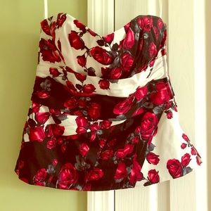 Fun Corset Style Shirt with Pleated Detail